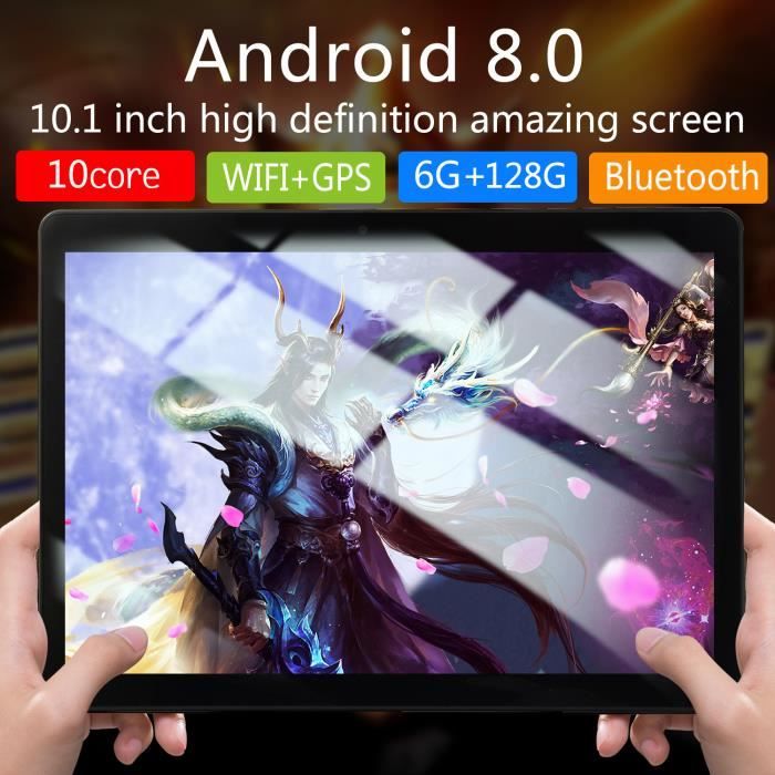 10,1 pouces Android 8.0 Écran tactile WIFI3