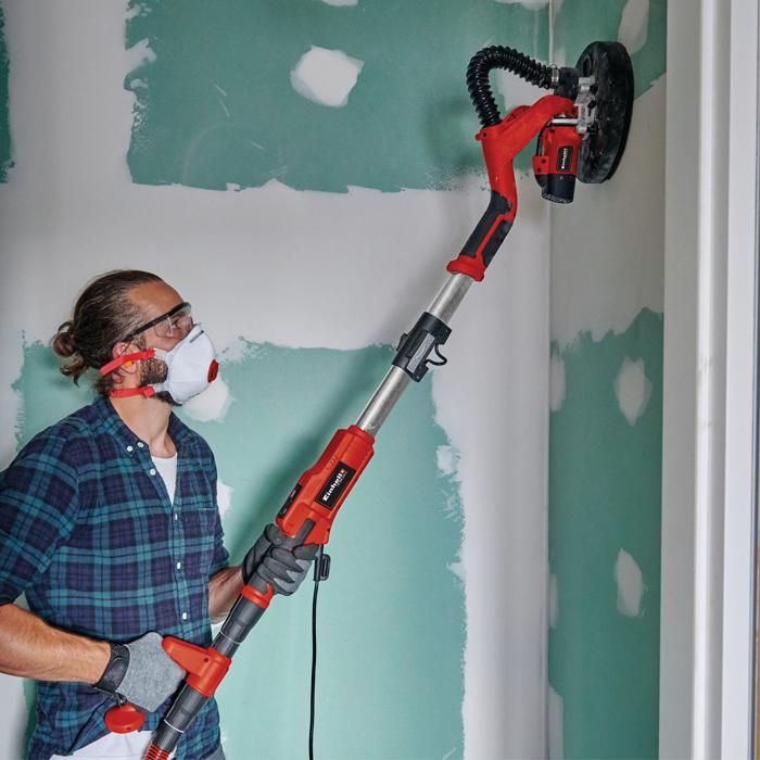 Einhell Ponceuse Vibrante TE-OS 2520 E 250W - Coffret Avec Abrasifs, Poignée Ergonomique