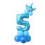 Ve0413 Jiyaru Ballon En Chiffre Gonflable Decoration Anniversaire Enfant Bleu Numero Cinq Achat Vente Ballon Decoratif Cdiscount