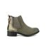 bottine kaki