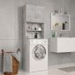 Magnfique Armoire De Salle De Bain Pour Machine A Laver Gris Beton
