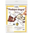Kit Plastique Dingue - Porte-clés Kawaii Rilakkuma - 3 pcs-0