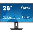 Ecran PC - IIYAMA XUB2893UHSU-B5 - 28" 4K - Dalle IPS - 3 ms - 75Hz - HDMI  / DisplayPort - Pied réglable-0