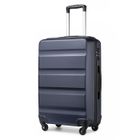 KONO Valise Cabine - ABS - 55x38x20cm - 33L - 4 Roulettes - Serrure TSA