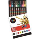 POSCA 8 Marqueurs Pointe Conique Fine