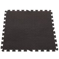 Tapis puzzle en mousse pour enfants - IKONKA - noir - 60x60x0,5cm