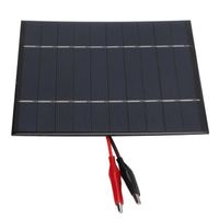 GOTOTOP mini panneau de charge solaire 2.5W 5V Mini Panneau Solaire Poly Mini Module de Panneau de Cellule Solaire DIY Panneau