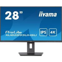 Ecran PC - IIYAMA XUB2893UHSU-B5 - 28" 4K - Dalle IPS - 3 ms - 75Hz - HDMI  / DisplayPort - Pied réglable