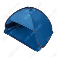 TD® Tente paresseuse tente de plage voyage en plein air vitesse automatique plage ouverte parasol protection UV protection des yeux