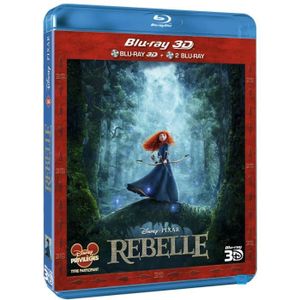 BLU-RAY DESSIN ANIMÉ Blu-Ray 3D+2D Rebelle - Disney-Pixar