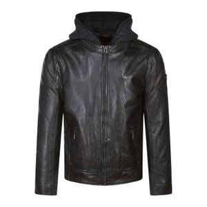 Blouson Bombardier Vintage Simili Cuir Fourré Années 80/90 - Taille M, Noir, Style Motard