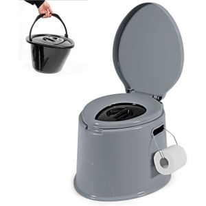 WC CHIMIQUE COSTWAY WC Chimique Portable Toilette Seche avec S