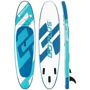 STAND UP PADDLE GYMAX Stand Up Paddle Board Gonflable 335x76x16 CM