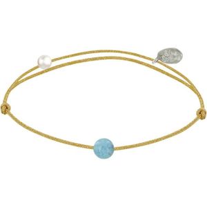 BRACELET - GOURMETTE Bracelet Lien Petite Perle De Larimar[u21069]