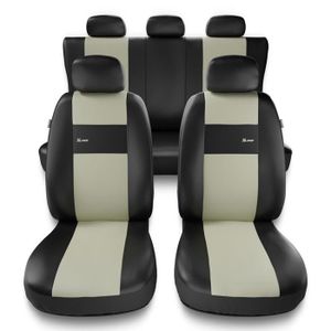Housses De Siège Pour Mitsubishi Pajero II III IV (1990-2017) - Kit Complet - Protection Sièges - 6