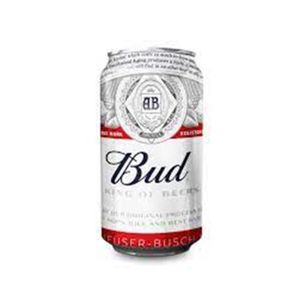 BIERE Bud bière blonde 5° 4 packs de 6 canettes 33cL