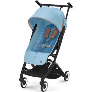 POUSSETTE  Poussette citadine ultra compacte LIBELLE Beach Blue CYBEX - De 6 mois à 4 ans - Bleu