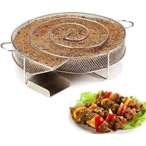 CACHE PLAQUE DE CUISINE NANWAD-Cuisine BBQ Generateur Fumée Froide- Boîte 