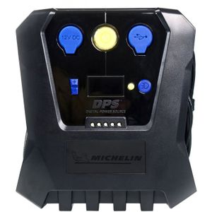 Mini pompe électrique avec manomètre digital, compresseur léger et