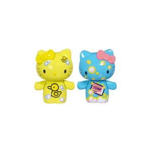 FIGURINE - PERSONNAGE Figurines Hello Kitty - LANSAY - Collection Designer - Lot de 2 - 6.5 cm - Pour Enfant de 5 ans et plus