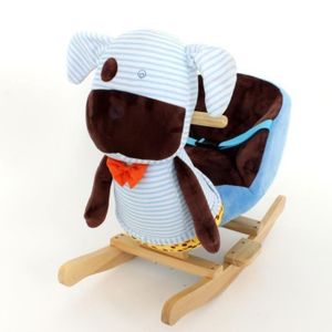 JOUET À BASCULE MGM Chien à Rayures à Bascule Sonique JOUET À BASCULE MGM Chien à Rayures à Bascule Sonique