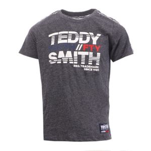 T-SHIRT T-shirt Marine Garçon Teddy Smith Ali