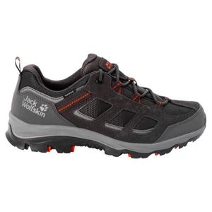 CHAUSSURES DE RANDONNÉE Chaussures de marche de randonnée Jack Wolfskin Vojo 3 Texapore Low - grey / orange - 44,5