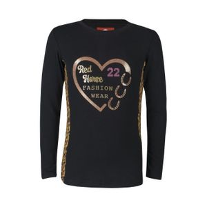 T-SHIRT MAILLOT DE SPORT T-shirt fille manches longues Horka Roar FW22 - no