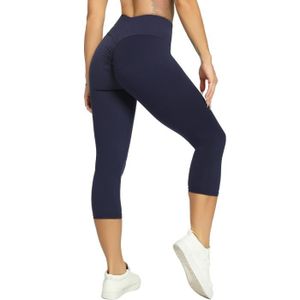 Legging court discount femme pas cher