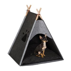 CORBEILLE - COUSSIN Tente pour chien en feutre - 10029925-709