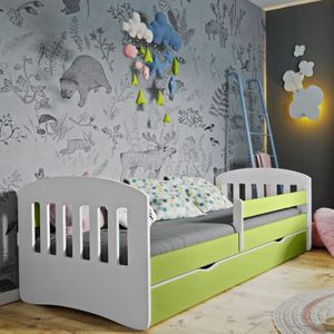 Lit Enfant Avec Barriere De Securite Pamma 160x80 Cm Blanc Bleu Ciel Avec Tiroir De Rangement Achat Vente Structure De Lit Pamma Lit Enfant Avec Barri Cdiscount