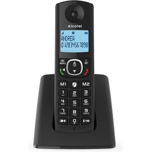 Téléphone fixe Alcatel F530 - Téléphone sans fil avec blocage d'a