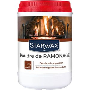 ACCESSOIRES RAMONAGE Poue de ramonage pour poêle et cheminée 1kg - STARWAX - Idéal pour un entretien régulier