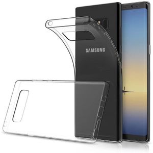 COQUE - BUMPER Coque Samsung Galaxy Note 8 Housse Transparente de Protection Fine en Silicone Ultra Mince, Etui Bumper Amortissant