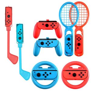 Pack d'Accessoires pour Switch Sport Jeux, Compatible avec Nintendo Switch/OLED,  avec Baguette de Tambour (Sword), Raquette de Tennis, Cannes à Pêche,  Volants, Manette etc. : : Jeux vidéo