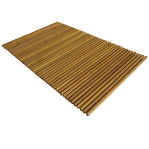 Tapis Salle De Bain Bois Achat Vente Pas Cher