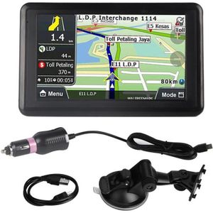 GPS AUTO Navigateur de voiture universel à écran tactile de