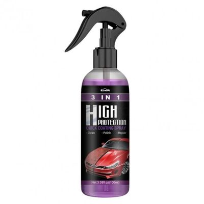 Spray Anti-rayures Voiture 60ml - Polissage Rapide Et Protection Haute Brillance - Pour Carrosserie Voiture, SUV, Moto