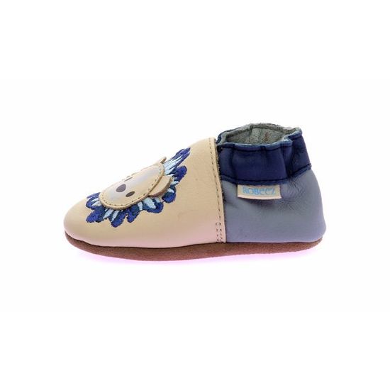 Robeez Garçon Lionel - Chaussons En Cuir Souple Pour Bébé