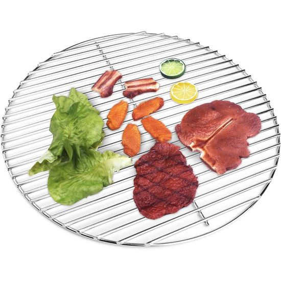 Grille De Barbecue En Acier Inoxydable 30 X 45 Cm - Parfaite Pour Camping Et Pique-Nique