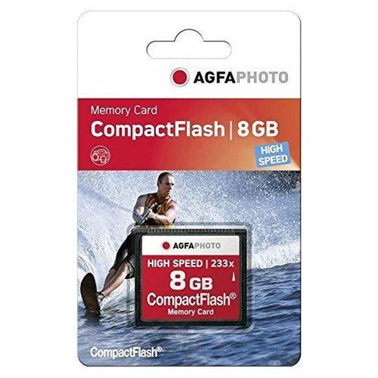 Carte Mémoire Compact Flash 2 Go Vida IT | Vitesse 200x (30 Mo/s) | IDE 50 Broches | Pour Appareils Photo Canon, Nikon, Etc.