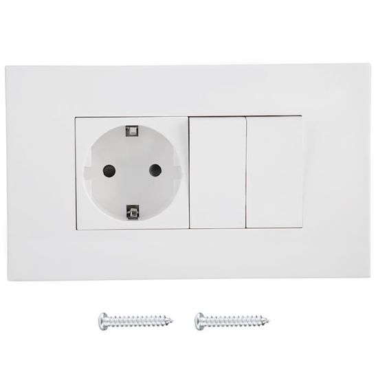 Akozon adaptateur mural (GB Plug)Adaptateur De Prise Murale à Une Seule ...
