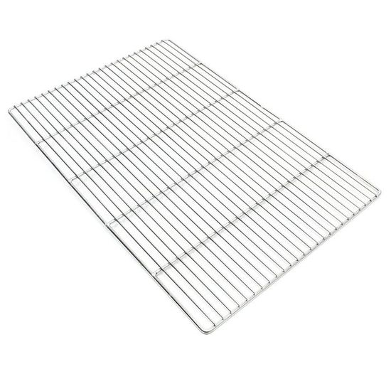 Set Plaque Four + Grille Inox 304 - 40x30 Cm, Anti-Fuites, Compatible Lave-Vaisselle, Pour Cuisson Saine - 2