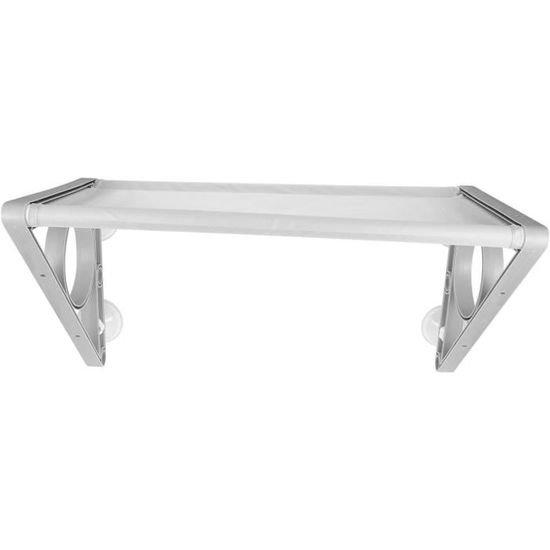 Kathson Lit Mural Pour Chat, étagères Murales Avec 3 Marches D'angle Pour Chaton, étagère D'escalade, Perchoirs, Ensemble De Meubles Recouverts De Peluche, Hamac Moderne Pour Chat Pour Intérieur (noir