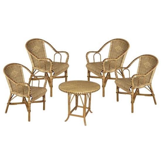 Salon En Manau Et Rotin Surabaya Achat Vente Fauteuil Soldes Cdiscount