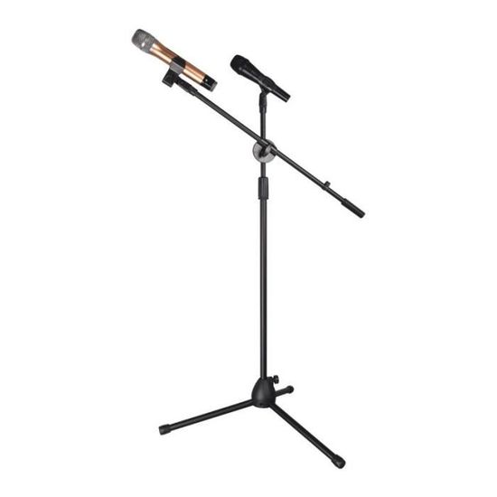 Sonoplay Support de microphone lourd avec pied de trépied et bras d