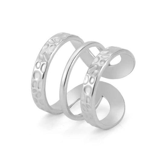 Bague Lettre Argentée 'Dream Love Luck Kiss Sweet Life' - Taille 52, Neuve Sans Boîte, Fabriquée En France