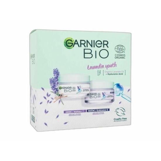 Garnier BIO Lavandin Youth Plumping Day Cream – 50 Ml, Bio-Lavendel Für Strahlende, Pralle Haut