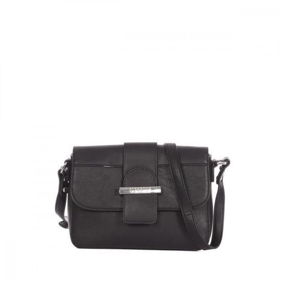 Sac à Main Bandoulière George Rech - Taille Petit, Motif à Carreaux, Noir, Neuf Avec étiquettes