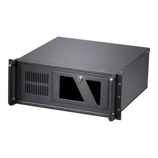 Techly INDUSTRIAL RACKMOUNT COMPUTER CHASSIS Rack-montable 4U ATX pas d'alimentation (ATX - PS-2) USB